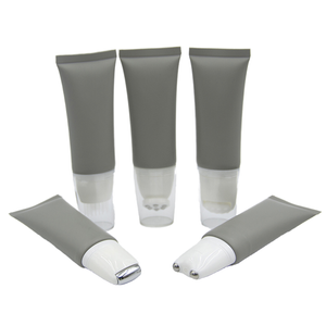 Tubes de crème cosmétique à fonction spéciale OEM, avec brosse en Silicone, boule à rouleau, lavage doux du visage et emballage de crème pour les yeux, Tube de MASSAGE