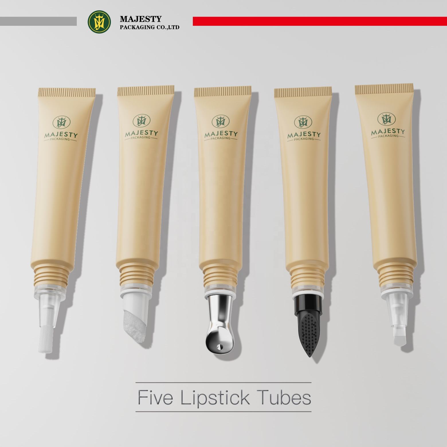 OEM 5ML-20ML tuyau cosmétique applicateur de vernis à ongles tête de brosse emballage de Tube en plastique vide