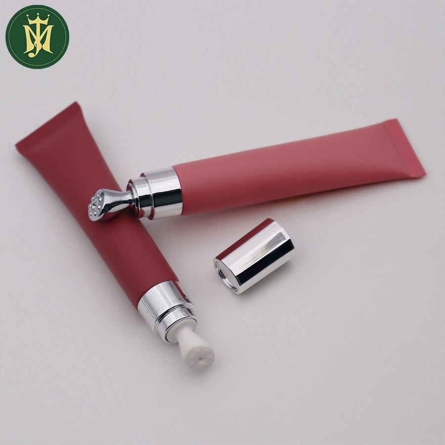 Tubes à presser souples vides personnalisés, pour rouge à lèvres, Mascara et soins de la peau, avec applicateur en alliage de Zinc et sérum de Massage pour les yeux, pour le soin des lèvres