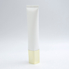 Tube de Gel nettoyant pour le visage, en plastique cosmétique souple de forme carrée OEM, 50ml, utilisé pour le maquillage et le sérum avec dessus à vis
