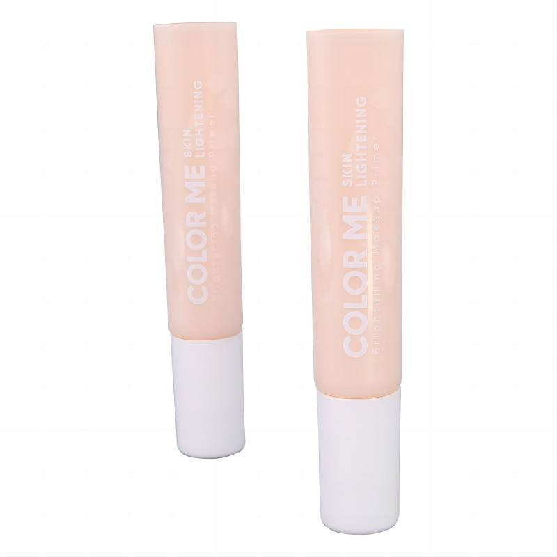 Tube en plastique vide transparent OEM 20g pour fond de teint BB&CC crème rouge à lèvres et crème solaire avec pompe à lotion fabricant de tubes cosmétiques