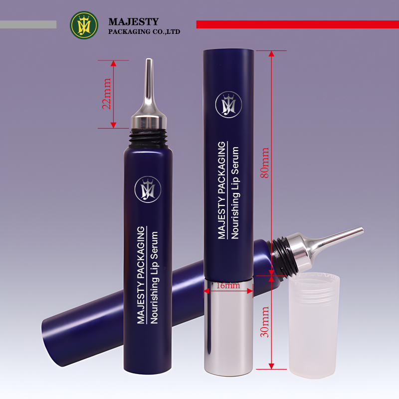 Applicateur de buse de crème pour les yeux personnalisé, diamètre de 16mm, capacité de 5 à 15ml à 30ml, Tube vide pour Gel pour les yeux, rouge à lèvres, Mascara, matériau PP