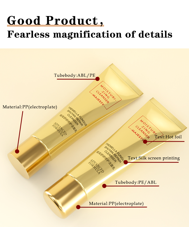 cosmétique avec capuchon en acrylique 