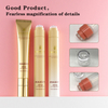 Tubes en plastique cosmétique en acrylique Logo Jelly Lip Bloss Conteners