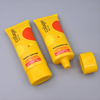 Tube cosmétique en plastique à compression souple de forme ovale pour soins de la peau, nouvelle série, capuchon rabattable, crème pour les mains, lotion et shampoing, tailles 50ml 100ml