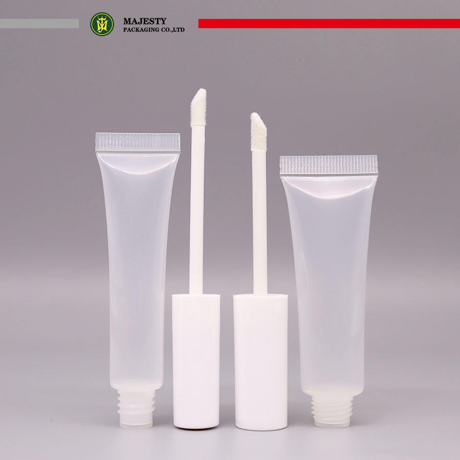Nouveau tube de brillant à lèvres personnalisé à l'arrivée tube de glaçure à lèvres en plastique pour le rouge à lèvres et emballage de crème à l'huile de lèvres et à la crème