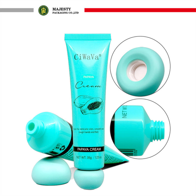 Tube à capuchon en céramique Unique de 10 à 60ml, pour cosmétiques, soins de la peau, crème solaire, crème pour les mains, emballage cosmétique en plastique