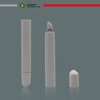OEM et ODM Mini petits Tubes en plastique souple PE de 10 ml avec pointe en Silicone pointe PE brillant à lèvres bâton à lèvres baume à lèvres conception à presser