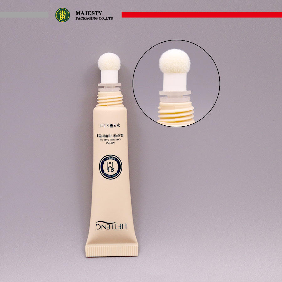 Tubes en plastique à tête en Silicone personnalisés, 8 ~ 15ml, 16mm, multifonction, 5 têtes, Gel pour ongles, crème pour les yeux, bâton à lèvres, cosmétiques, Gel vide