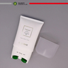 Tube en plastique ovale plat en plastique Recyclable écologique de 80ml, Tube fonctionnel de Massage à deux rouleaux pour les soins de la peau et la crème de soin du corps