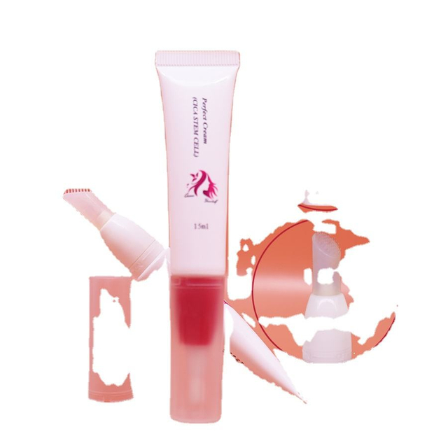 Petit Tube à lèvres en plastique pour cosmétiques, applicateur de rouge à lèvres et de gloss, Tube de maquillage avec brosse, 10ml 20ml