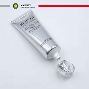 Tube souple laminé ABL personnalisé BB crème Lotion nettoyant pour le visage Tube en plastique en aluminium cosmétique capuchon acrylique