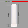 Tube double double phase personnalisé à capuchon rabattable, tube cosmétique en plastique de 100ml pour soins de la peau, lotion pour le corps, double pression pour plus de commodité