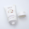 Tube à presser cosmétique en plastique souple OEM, couvercle à vis, crème pour les mains, lavage du visage, crème pour les yeux, traitement de Surface d'impression d'écran