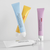 Tube à presser en plastique OEM personnalisé, pour crème essentielle, emballage de crème pour les yeux, crème solaire, fond de teint BB CC, applicateur en Silicone liquide