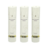 Tube à presser vide de forme ovale, emballage en plastique pour crème essentielle pour le visage, crème solaire, maquillage, dorure liquide, bouchon à vis, 15ml-35ml