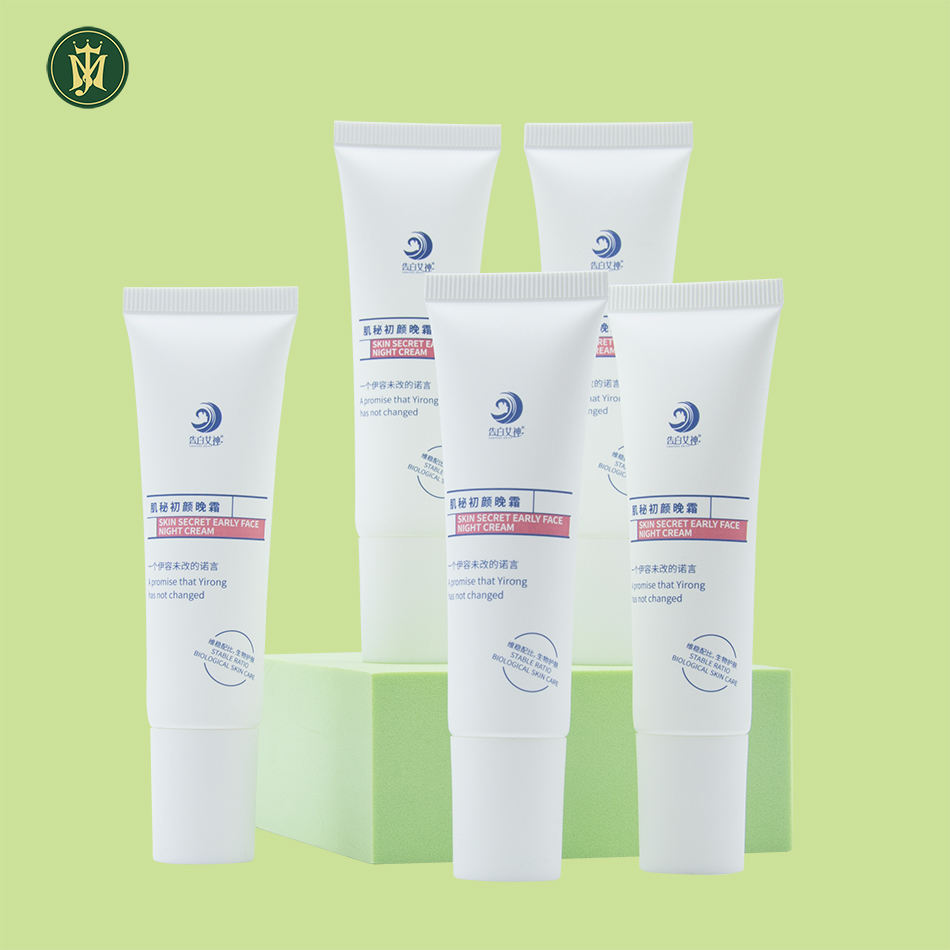 Tube à buse longue de 30g, emballage pour protection solaire pour le visage, shampoing, masque nettoyant, cosmétiques, Tube vide en plastique à presser souple, crème cosmétique pour les yeux