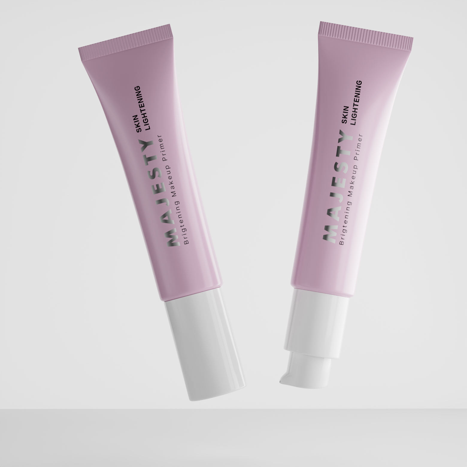 Pompe sans air BB crème, Tube à presser cosmétique personnalisé, bouteilles de pompe sans air souples PE, Tubes de Lotion pour crème pour les yeux, conteneurs de protection solaire