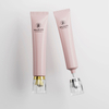 Tube en plastique d'emballage souple personnalisé pour fond de teint BB, crème liquide pour les yeux, pointe de buse longue avec capuchon en acrylique pour crème solaire pour les lèvres