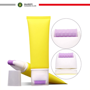 Tube de massage applicateur en silicone pour crème amincissante Tubes en plastique avec impression offset à usage cosmétique