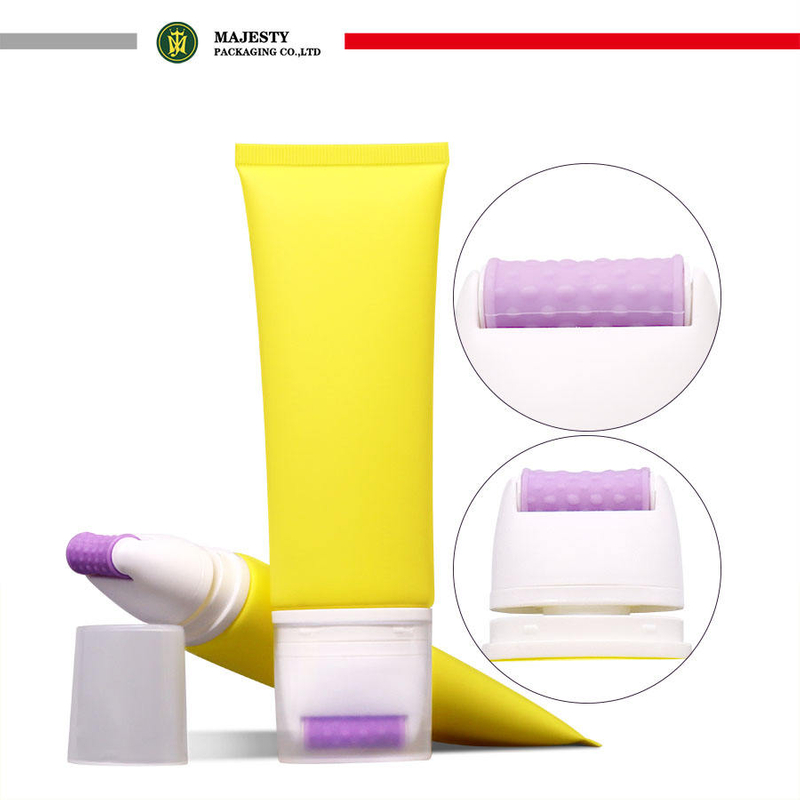 Tube de massage applicateur en silicone pour crème amincissante Tubes en plastique avec impression offset à usage cosmétique