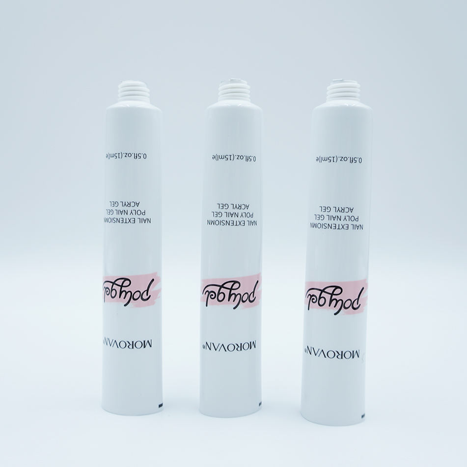 Tube en aluminium ABL personnalisé de 10ml 15ml 20ml, conteneur d'emballage cosmétique vide pour crème pour les yeux, à presser pour shampoing de protection solaire