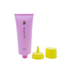 Tube en plastique fait sur commande de conditionneur de cheveux de Tube mou cosmétique de Tube de Gel douche de shampooing de 200ML avec le long capuchon de buse