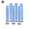 Tube cosmétique en plastique Transparent à Double chambre à compression douce, emballage Double pour soins de la peau, Tubes en plastique vides pour Lotion crème