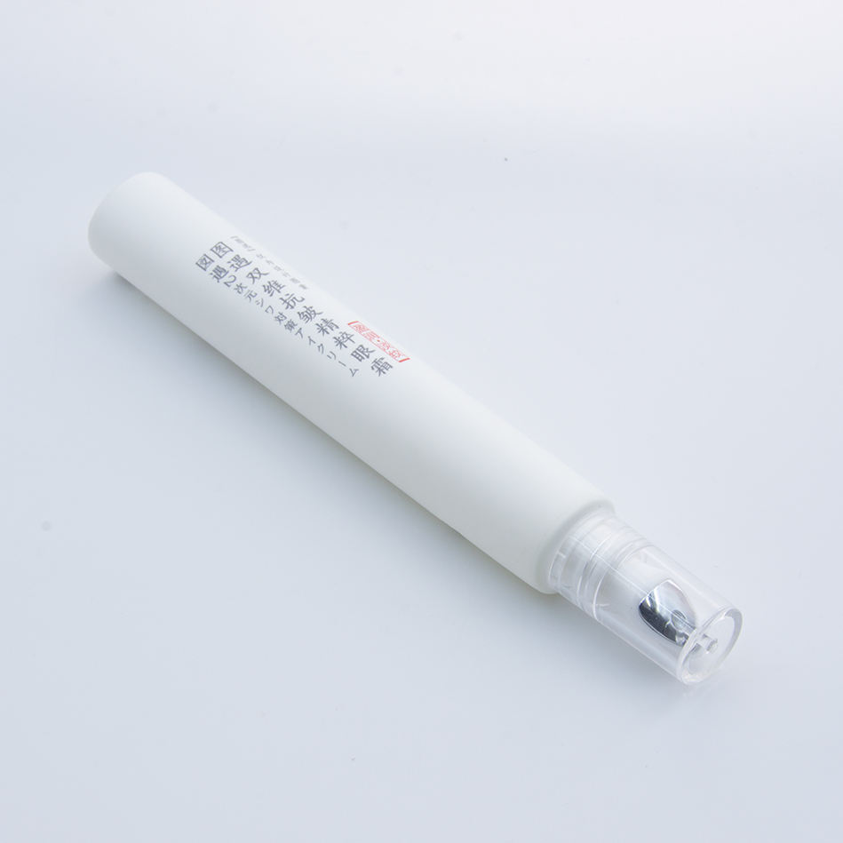 Tube PBL vide personnalisé pour soins oculaires, avec applicateur de Massage, Gel crème, rouge à lèvres, Type cosmétique, étiquetage des matériaux, manipulation de Surface