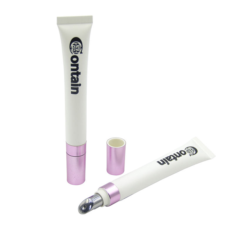 Tube d'emballage avec tête applicatrice vibrante, pour crème pour les yeux, rouge à lèvres, protection solaire et nettoyant, offre spéciale, 10ml, 15ml, 20ml