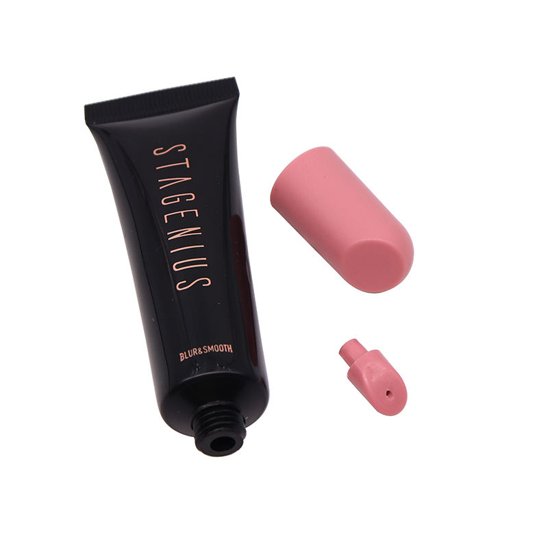 Récipient à presser en plastique PE OEM 15ml-30ml, pour brillant à lèvres, rouge à lèvres, baume à lèvres, gommage et huile pour lèvres, Tube d'emballage de soins