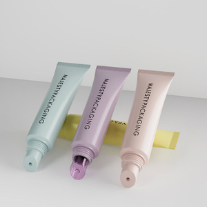 10 ml-20 ml en plastique PE cosmétique brillant à lèvres rouge à lèvres baume à lèvres gommage à lèvres presser conteneur emballage Tube pour le soin de l'huile des lèvres