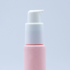 Tubes de luxe vides en plastique BB pour crème pour les yeux, avec pompe sans air, doux au toucher, rose mat, crème solaire pour le visage, shampoing, cosmétiques, 15ml, 30ml, 50ml