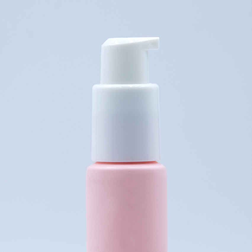 Tubes de luxe vides en plastique BB pour crème pour les yeux, avec pompe sans air, doux au toucher, rose mat, crème solaire pour le visage, shampoing, cosmétiques, 15ml, 30ml, 50ml