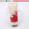 Tubes PE à presser plats ovales personnalisés Emballage en plastique vide pour crème solaire BB Crème de fond de teint Crème pour les mains Crème pour le visage avec bouchon à vis