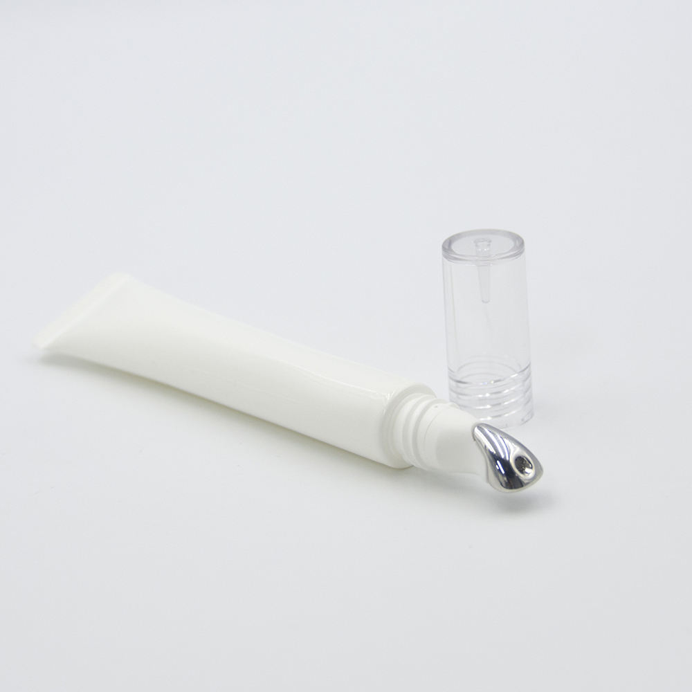 Tube d'emballage OEM 10ml 15ml 20ml avec tête applicatrice vibrante pour crème pour les yeux, rouge à lèvres, crème solaire et nettoyant
