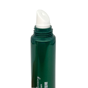 Tube de brillant à lèvres vide en plastique personnalisé, emballage de baume à lèvres, applicateur de crème pour les lèvres avec embouts en Silicone pour les soins de la peau