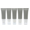 Tubes de crème cosmétique à fonction spéciale OEM, avec brosse en Silicone, boule à rouleau, lavage doux du visage et emballage de crème pour les yeux, Tube de MASSAGE