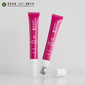 Tubes à presser souples vides personnalisés, pour rouge à lèvres, Mascara et soins de la peau, avec applicateur en alliage de Zinc et sérum de Massage pour les yeux, pour le soin des lèvres