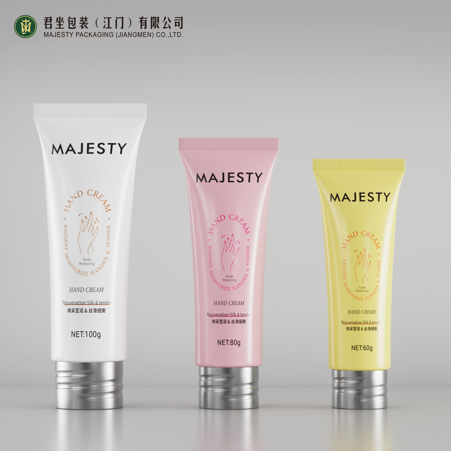 Tube à presser en plastique souple BB&CC, crème solaire pour fond de teint, crème pour les mains, couvercle à vis, forme plate, pour crème pour les yeux, emballage de shampoing
