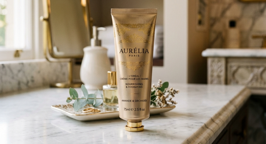 Tube &agrave; la cr&egrave;me &agrave; la main