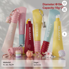 Tube de brillant à lèvres porte-clés mignon 19mm, emballage cosmétique vide à presser, Tube souple en plastique avec crochet pendentif pour baume à lèvres 10g 25g