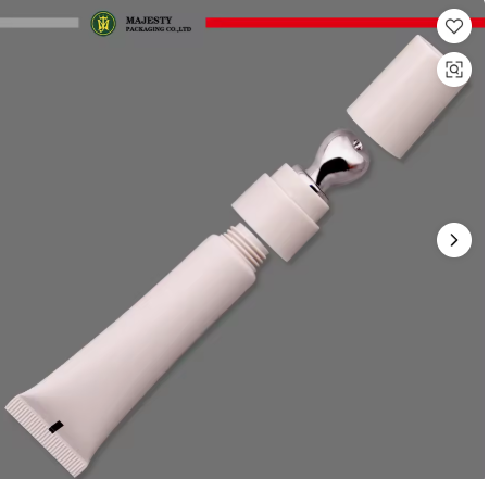 Tubes de baume à lèvres à presser en Silicone, emballage vide en plastique souple, huile à lèvres sérigraphiée, Tube de brillant à lèvres, applicateur en plastique