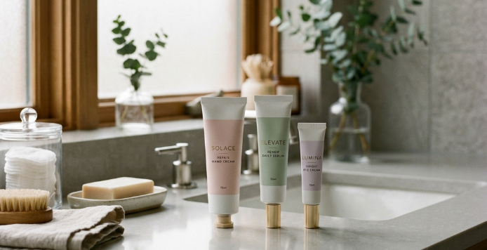 tube de soins de la peau