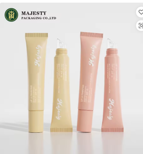 Tube de brillant à lèvres PCR écologique 10g-25g, avec pointe inclinée, emballage de luxe mat PBL pour baume à lèvres, Logo personnalisé 19mm