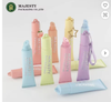Porte-clés Tube de brillant à lèvres de 15ml, emballage à presser de couleur Macaron pour baume à lèvres, Mini récipient cosmétique Portable tendance, vente en gros
